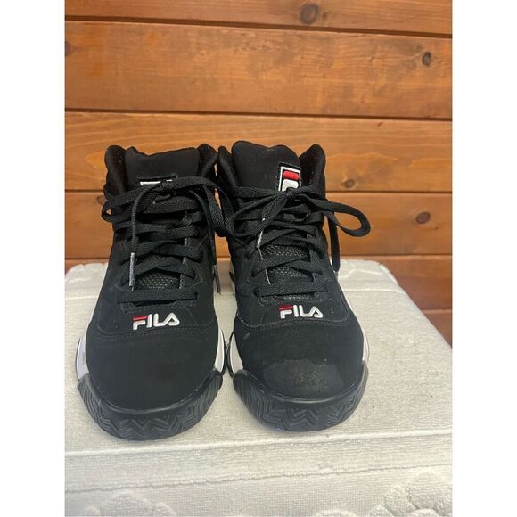 FILA   Boys Mb Black & White, Sz 6.5 3VB90148-014 - Picture 7 of 8